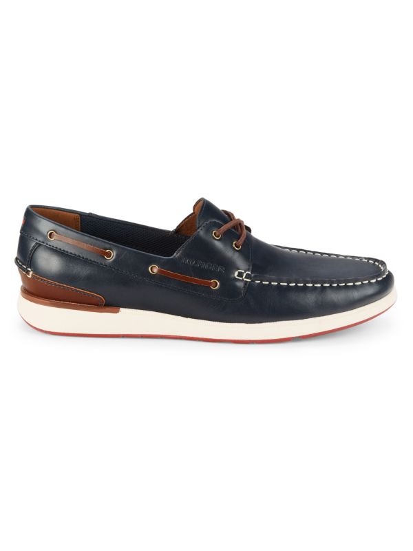 Tommy Hilfiger Hilly Moc Toe Boat Shoes